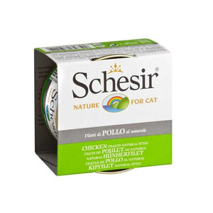 Schesir Nature Chicken fillet - пилешки филенца в желе 85 гр.
