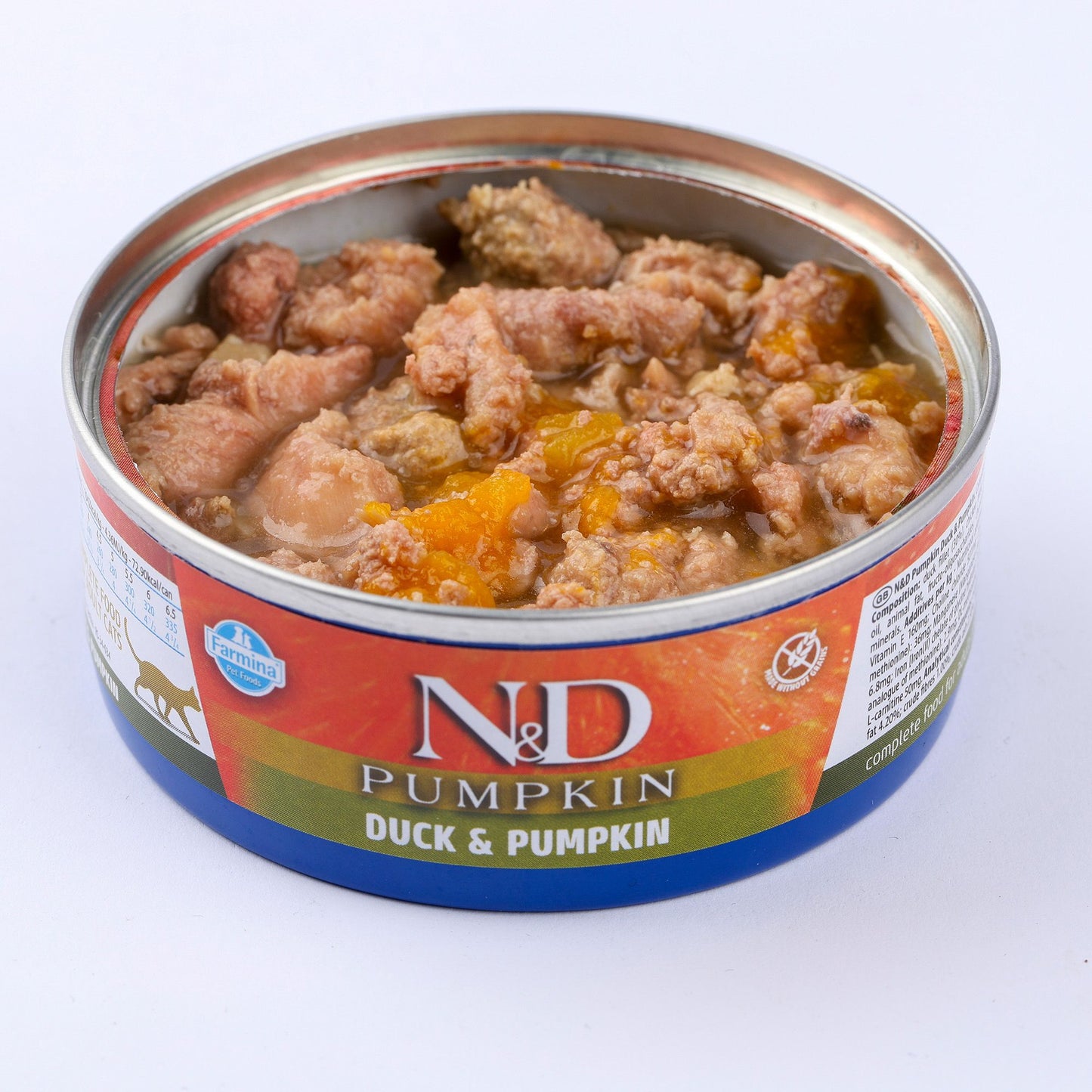 N&D Cat Duck & Pumpkin - патица и тиква 70 гр.