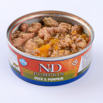 N&D Cat Duck & Pumpkin - патица и тиква 70 гр.