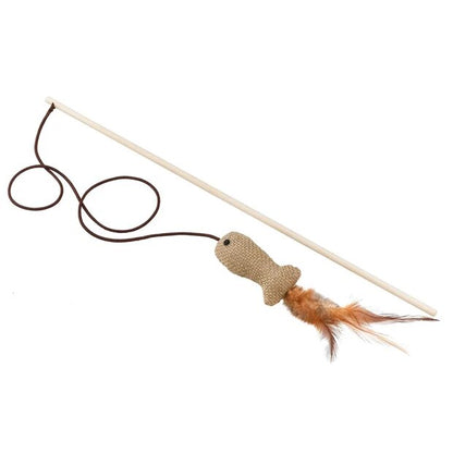 Ferplast - Cat toy made from wood and rope pa4998 - котешка играчка от натурални продукти