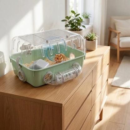 Ferplast - Combi 1 - equipped hamster cage 40.5 / 29.5 / 22.5 cm.