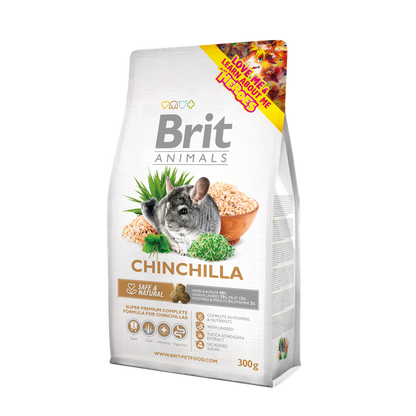 Brit Animals Chinchilla Complete - супер премиум пълноценна храна за чинчили
