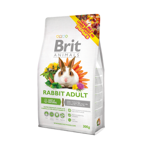 Brit Animals Rabbit Adult Complete - супер премиум пълноценна храна за зайци