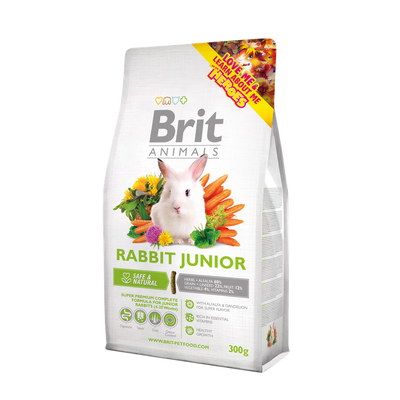 Brit Animals Rabbit Junior Complete - супер премиум пълноценна храна за малки зайчета