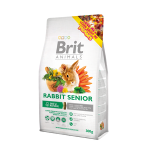 Brit Animals Rabbit Senior Complete - супер премиум пълноценна храна за възрастни зайци