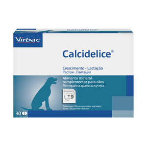 Virbac Calci Delice - хранителна добавка с калций и фосфор 30 табл