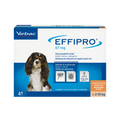 Virbac Effipro - Deworming Pipettes for Dogs, 4 pcs