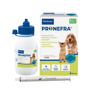 Virbac Pronefra - хранителна добавка в подкрепа на бъбречната функция 180 мл