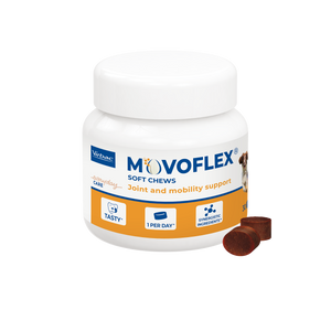 Virbac Movoflex L - хранителна добавка за здрави стави за кучета над 35 кг, 30 бр