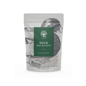 Essential Duck Mini Delights grain free - деликатесно лакомство с патешко месо, 100 грама