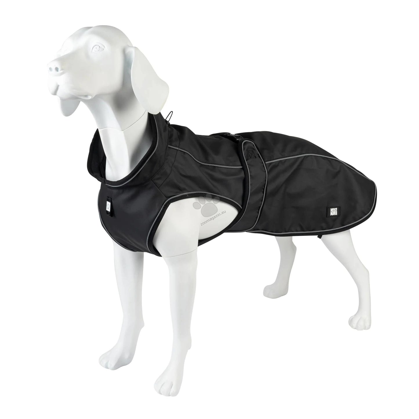 Max Molly Raincoat Matrix Black - дъждобран за куче 40 см