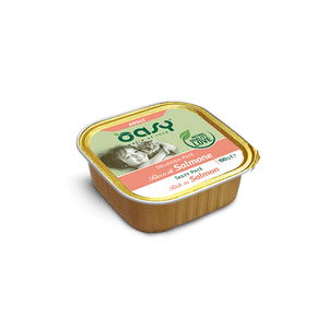 Oasy Tasty Pate Adult Salmon - пастет за възрастни котки със сьомга 100 гр.