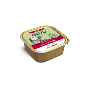 Oasy Tasty Pate Adult Beef - пастет за възрастни кучета с говеждо месо 150 гр.