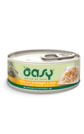 Oasy Dog Natural Chicken with Cheese and Corn - консерва за куче с пилешко месо, сирена и царевица 150 гр.