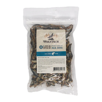 WolfPack Dried Fish - изсушени малки рибки 150 гр