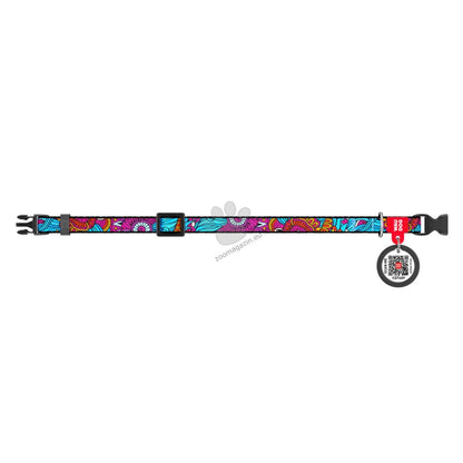Waudog Collar Summer XS - нашийник с QR код за сигурност 20 / 30 см / 10 мм