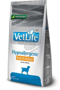 Vet Life Natural Diet Dog Hypoallergenic Egg & Rice - хипоалергенна, изключваща диета с яйца и ориз