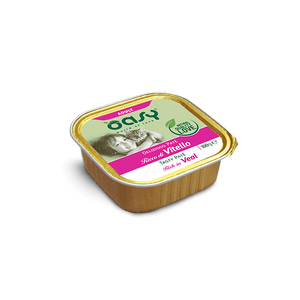 Oasy Tasty Pate Adult Veal - пастет за възрастни котки с телешко месо 100 гр.