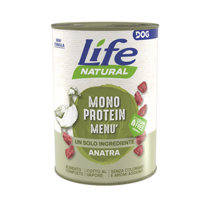 Lifedog Monoprotein Duck - монопротеинова консерва за кучета с патешко месо 400 гр