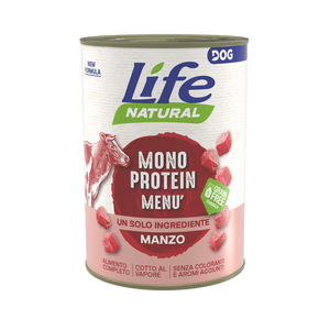 Lifedog Monoprotein Beef - монопротеинова консерва за кучета с телешко месо 400 гр