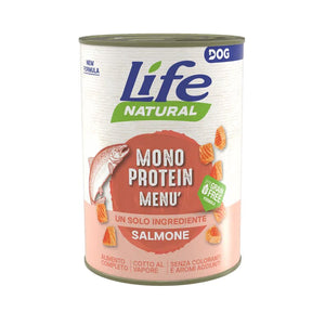 Life Natural dog Monoprotein Salmon - с месо от сьомга /монопротеин/ - 400 грама