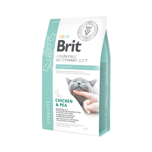 Brit VD Cat Struvite - храна за котки против образуване на струвити 2 кг