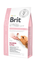 Brit VD Dog Hypoallergenic - хипоалергенна храна за кучета за намаляване на непоносимостта към съставки и хранителни вещества 12 кг