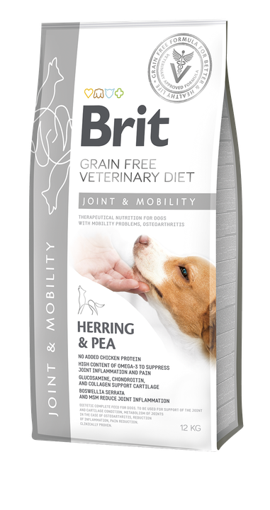 РАЗПРОДАЖБА Brit VD Dog Mobility - пълноценна храна за кучета за подвижност на ставите