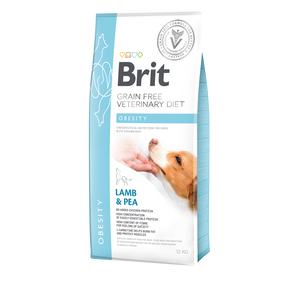 Brit VD Dog Obesity - пълноценна храна за кучета за намаляване на наднорменото тегло 12 кг