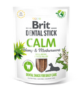 Brit Dental Stick Calm with Hemp and Motherwort - дентални лакомства с коноп и майчин лист 7 бр