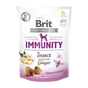 Brit Care Dog Functional Snack Immunity Insect - лакомство за имунитет с джинджифил 150 гр