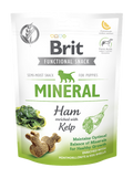 Brit Care Dog Functional Snack Mineral Ham for Puppies - лакомство за кученца с шунка и водорасли 150 гр