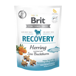 Brit Care Dog Functional Snack Recovery Herring - лакомство за възстановяване с херинга и морски зърнастец 150 гр