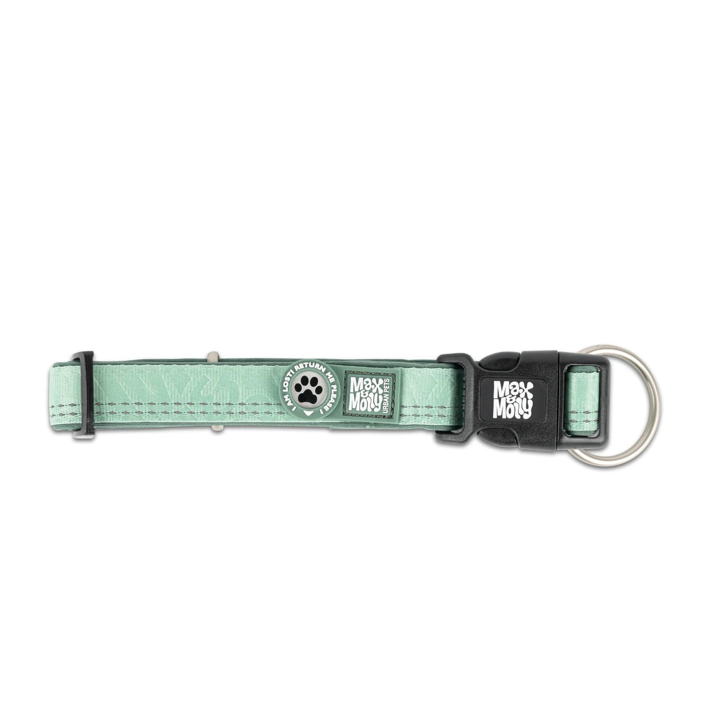 Max Molly Smart ID Collar Matrix Jade - нашийник с ID чип за сигурност