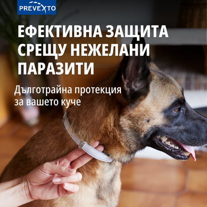 Virbac Prevexto - противопаразитен нашийник за кучета