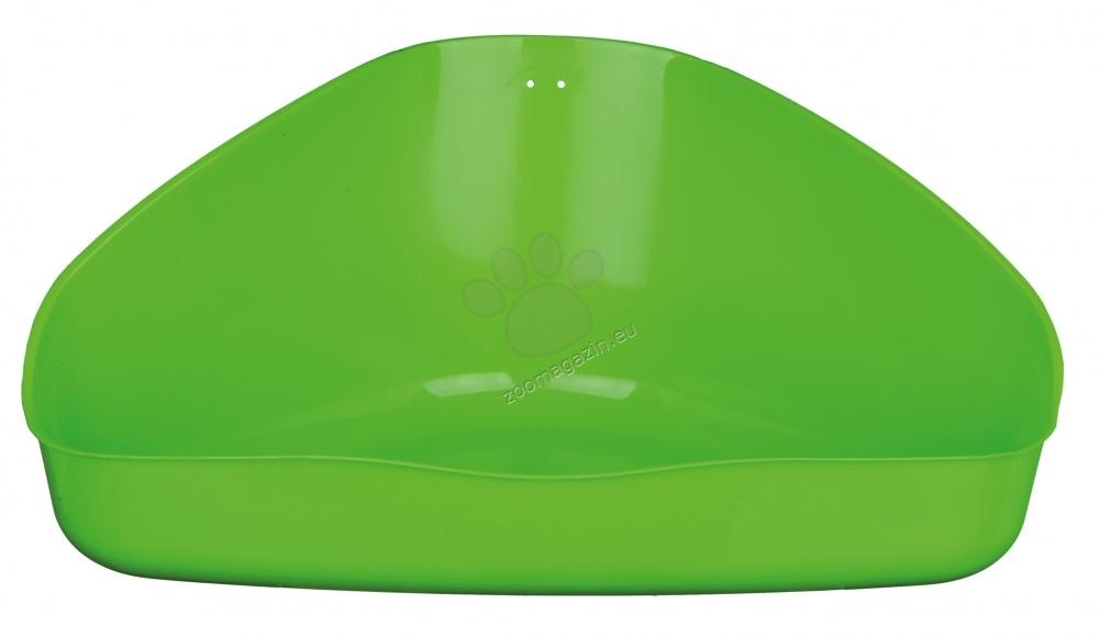 Trixie Corner Toilet - ъглова тоалетна за хамстери 16 / 7 / 12 cm / синя, зелена, червена, сива /