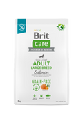 Brit Care Dog Grain-free Adult Large Breed - пълноценна храна за кучета от големи породи със сьомга