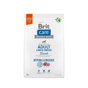 Brit Care Dog Hypoallergenic Adult Large Breed - хипоалергенна храна за кучета от големи породи с агнешко месо
