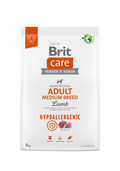 Brit Care Dog Hypoallergenic Adult Medium Breed - хипоалергенна храна за кучета от средни породи с агнешко месо