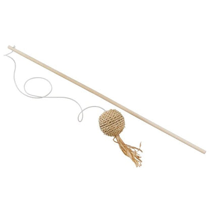 Ferplast - Cat toy made from wood and rope pa4998 - котешка играчка от натурални продукти