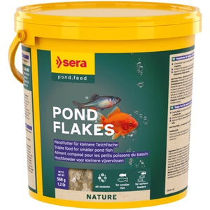Sera Pond Bio Flakes -  за златни рибки, шарани и други езерни риби