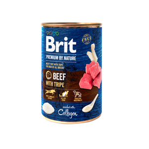 Brit Premium by Nature Beef Tripe - консерва за кучета с говеждо и шкембе