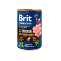 Brit Premium by Nature Chicken with Hearts - консерва за кучета с пилешко и сърца