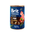 Brit Premium by Nature Pork with Trachea - консерва за кучета със свинско и трахея