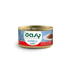 Oasy Caprice Cuts in gravy with Beef - консерва за котки с говеждо 85 гр.