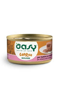 Oasy Caprice Mousse for Kittens with Salmon - мус за подрастващи котенца със сьомга 85 гр.