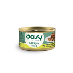 Oasy Caprice Terrine with Chicken and Vegetables - терин за котки с пилешко месо и зеленчуци 85 гр.