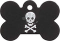 iMARC Black Pirate Skull Bone - медальон