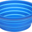 Flamingo Feeding and Drinking Bowl Falda Round Blue - сгъваема силиконова купичка 500 мл. /синя/