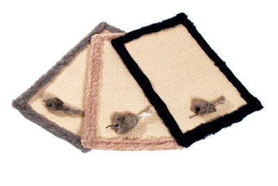 Enjoy Cat Scratching Mat Sneezy - подложка за драскане 48 / 31 см, сив
